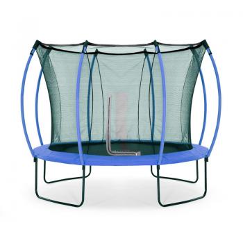 PLUM „Colour“ Trampolin mit Sicherheitsnetz, 305cm, lime + blau